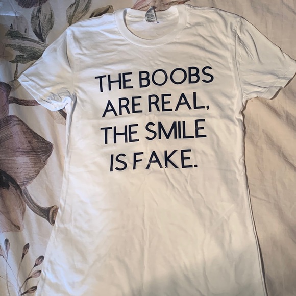 Small graphic printed white tee - Picture 1 of 3